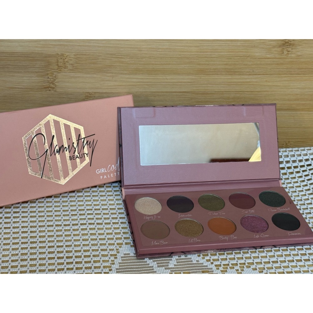 Glamistry‎ Beauty Girl Code Cruelty Free Mica Matte & Shimmer Eyeshadow Palette